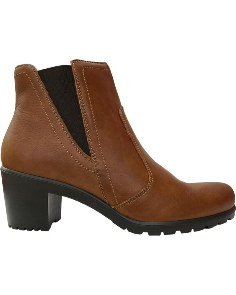 Botins de Mulher IMAC - BOTIN PLANTILLA EXTRAIBLE MUJER MODELO 455430 COLO COGNAC-MARRONE