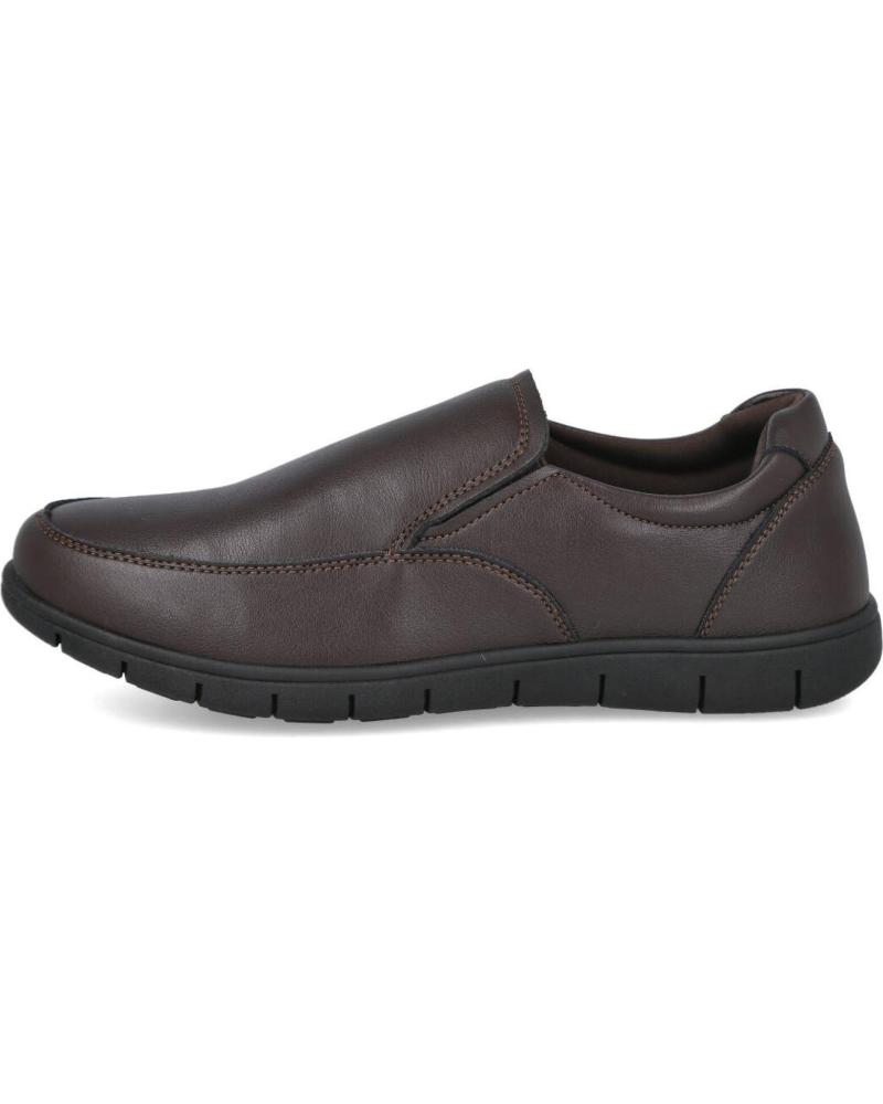 MOCASINES L&R SHOES AF001 DE PIEL MARRÓN PARA HOMBRE MARRON