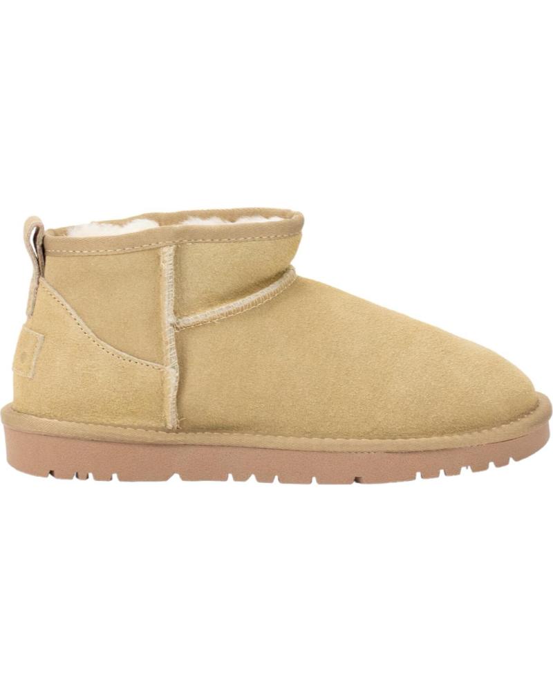 Botas de Mujer KESLEM BOTINES EN COLOR PARA BEIGE
