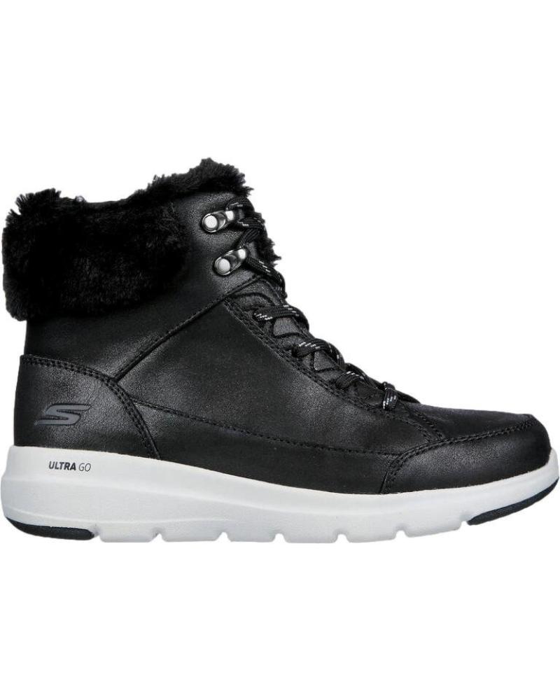 SKECHERS BOTÍN GLACIAL ULTRA 144178 NEGRO NEGRO