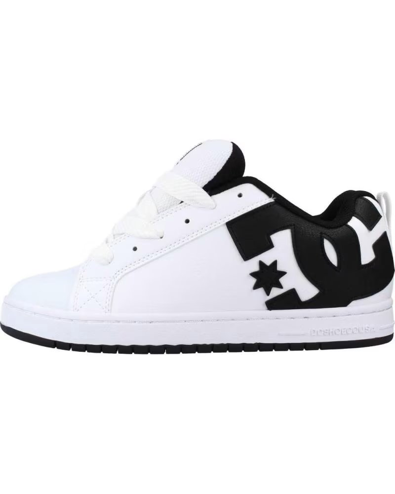 Zapatillas Dc Shoes Court Graffik Wlk White-black-black – imagen 1