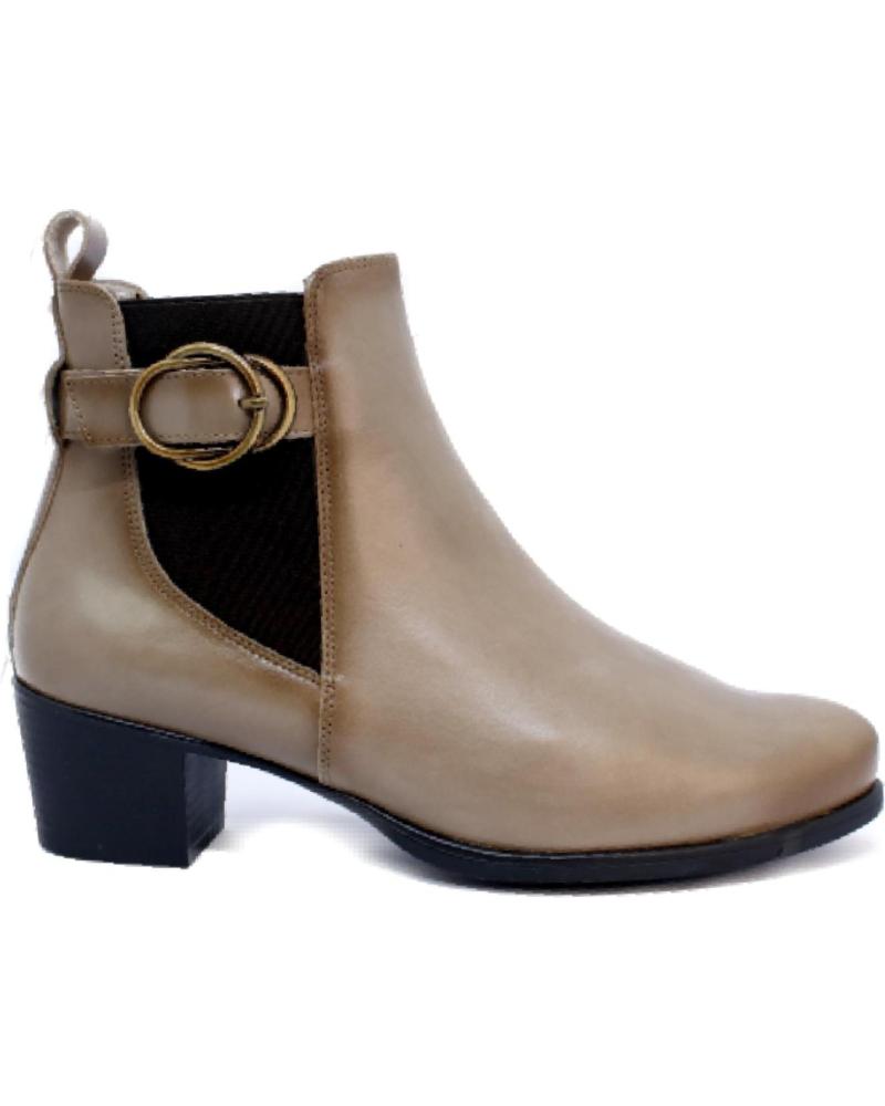 Botines de Mujer DESIREÉ DESIREE - BOTIN PIEL MUJER NEUS20 TAUPE