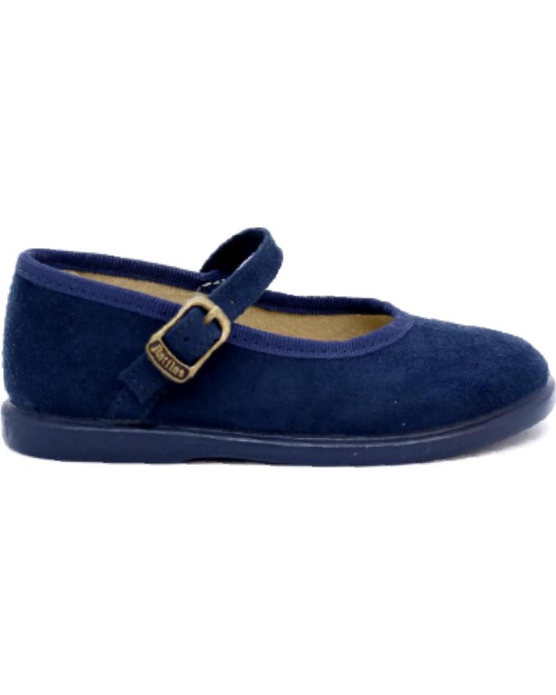 ZAPATOS BAILARINA BATILAS MODELO 10750 SERRATEX MARINO MARINO