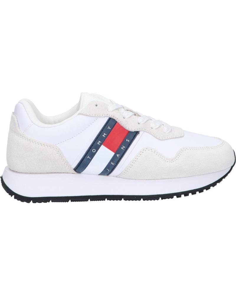 ZAPATILLAS TOMMY HILFIGER EVA RUNNER MAT MIX ESS MUJER BLANCO YBS WHITE