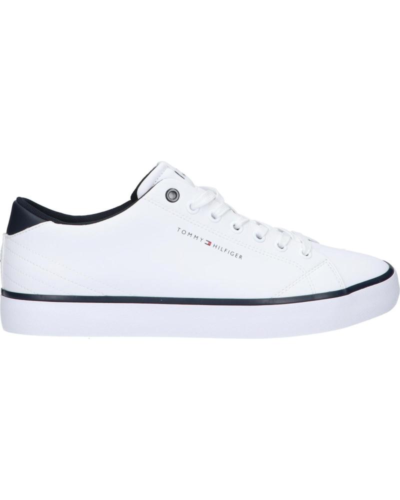 Zapatillas deporte de Hombre TOMMY HILFIGER FM0FM05041 TH HI VULC CORE LOW YBS WHITE