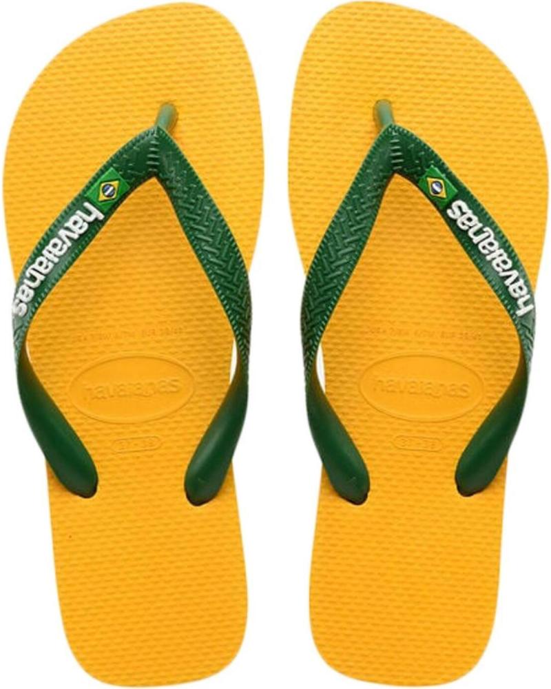 Chanclas de Hombre y Niño HAVAIANAS ESCLAVA 1740 POP YELLOW