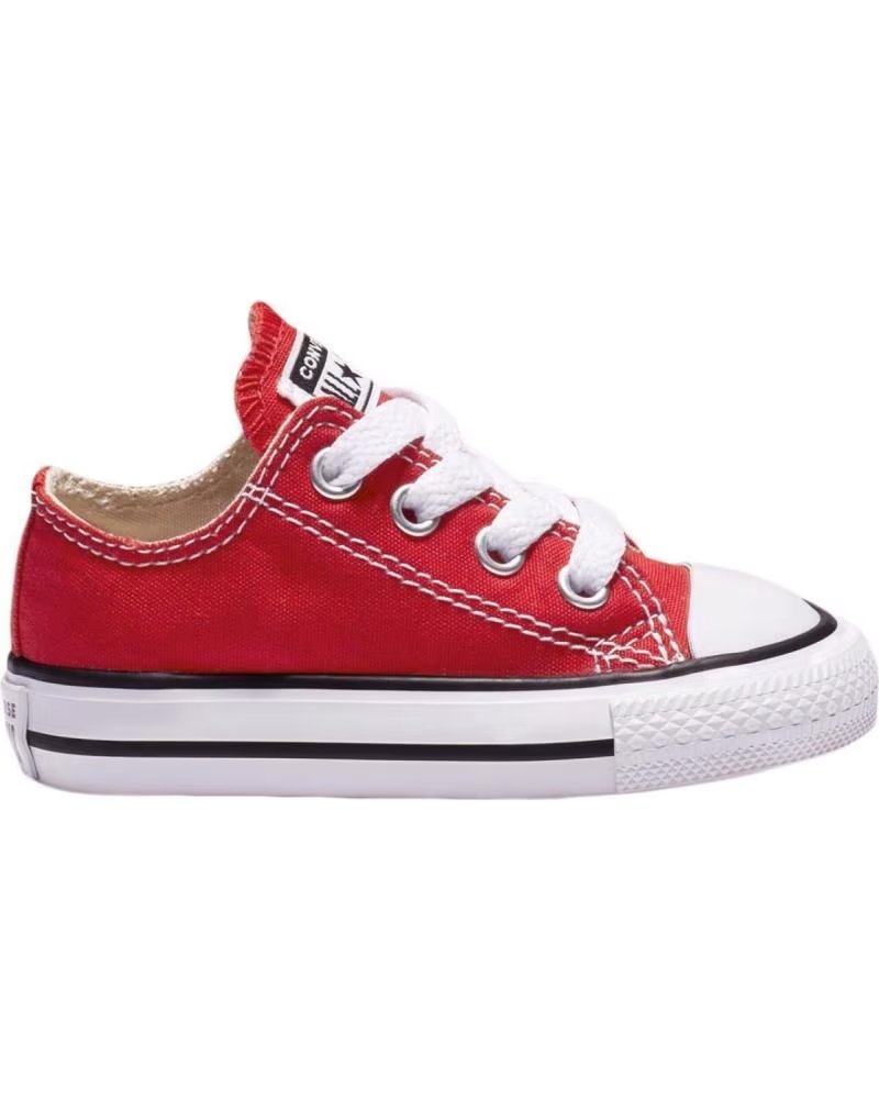 Deportivas de Niña y Niño Converse 7J236C Lona Rojo