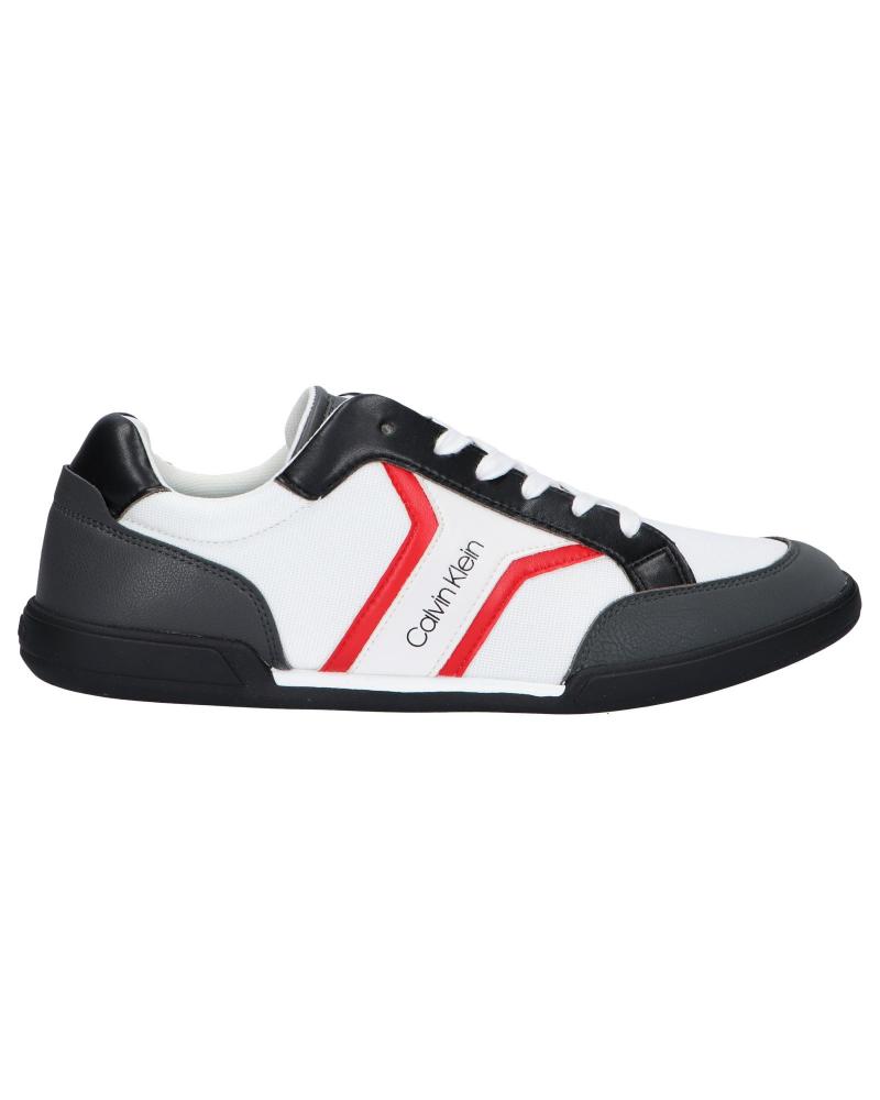 Zapatillas deporte de Hombre CALVIN KLEIN HM0HM00248 LOW TOP 0LE WHITE