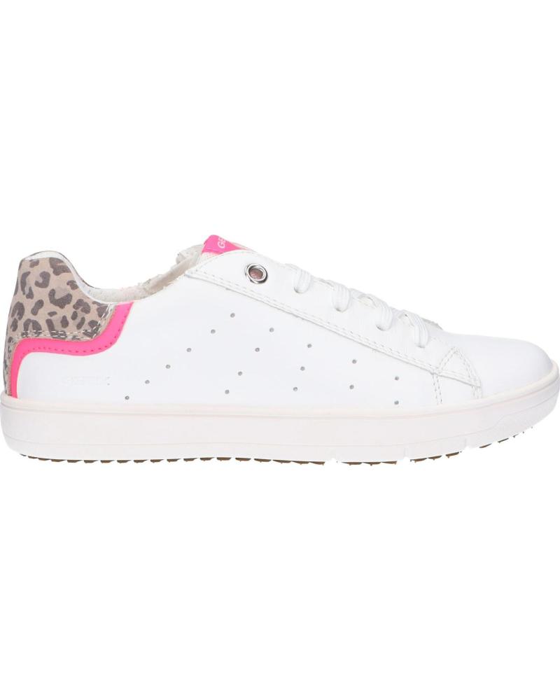 Zapatillas deporte de Mujer y Niña GEOX J15DWA 08522 J SILENEX C0563 WHITE-FUCHSIA