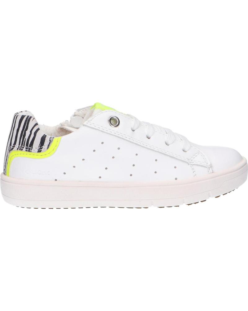 Zapatillas deporte de Mujer y Niña GEOX J15DWA 08522 J SILENEX C0592 WHITE-YELLOW