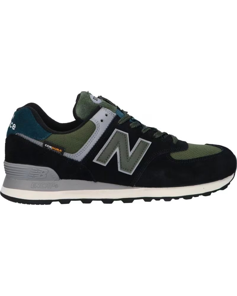 New Balance U574KBG Zapatillas U574KBG-43 de Hombre en Negro Black