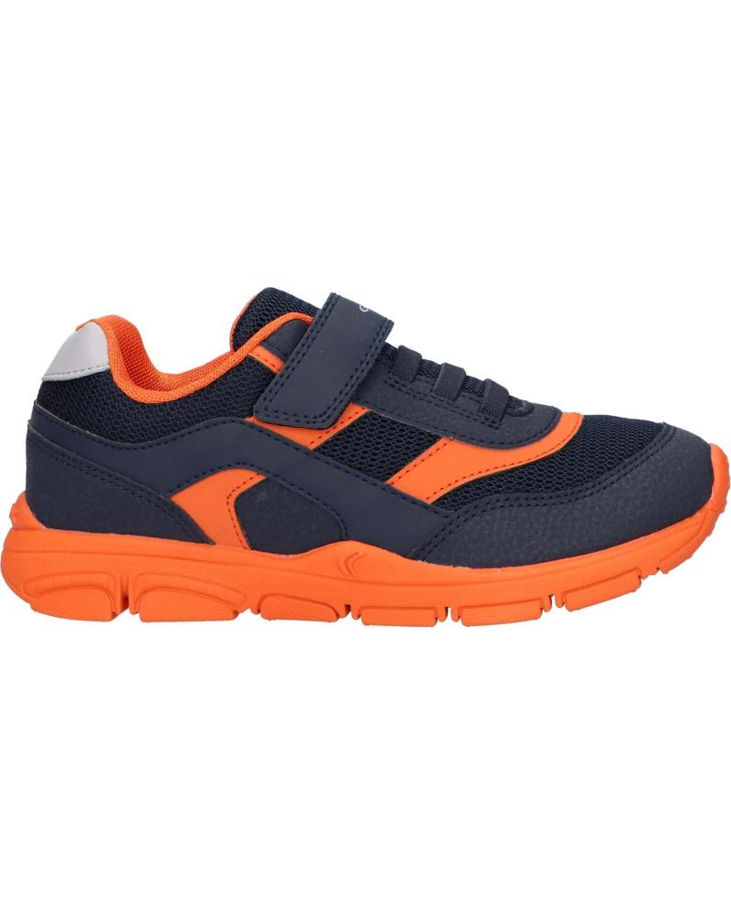 Zapatillas deporte de Niño GEOX J847NA 0CE14 J NEW TORQUE C0820 NAVY-ORANGE