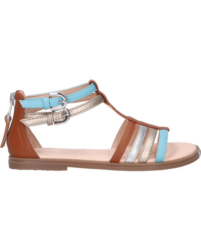 Sandalias de Niña GEOX J7235D 000BC J KARLY C5G4X CARAMEL-LAKE
