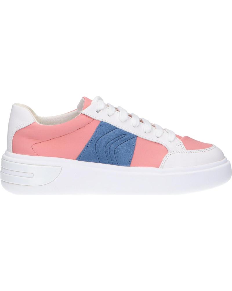 Zapatillas deporte de Mujer GEOX D92BYF 01185 D OTTAYA C7204 CORAL-WHITE