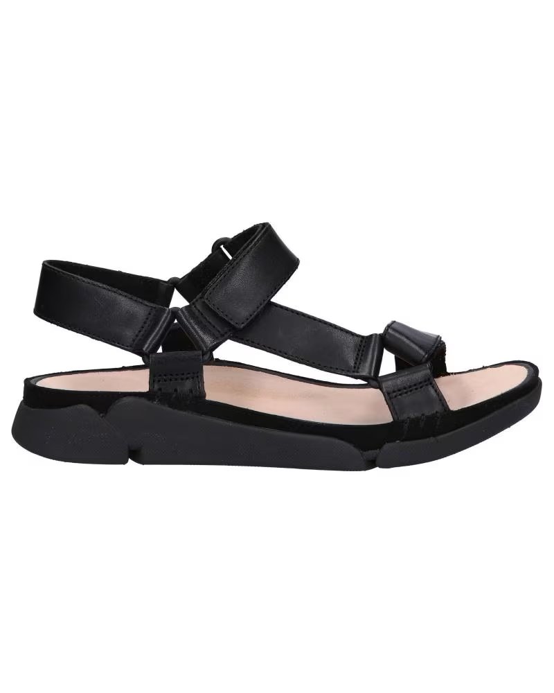 Clarks 26147821 Tri Sporty Black Leather