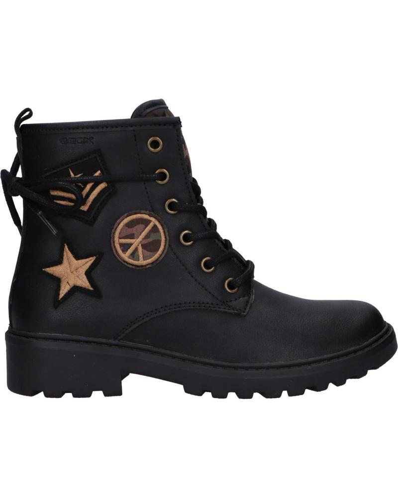 Botines de Mujer y Niña GEOX J1620C 000BC J CASEY C9999 BLACK