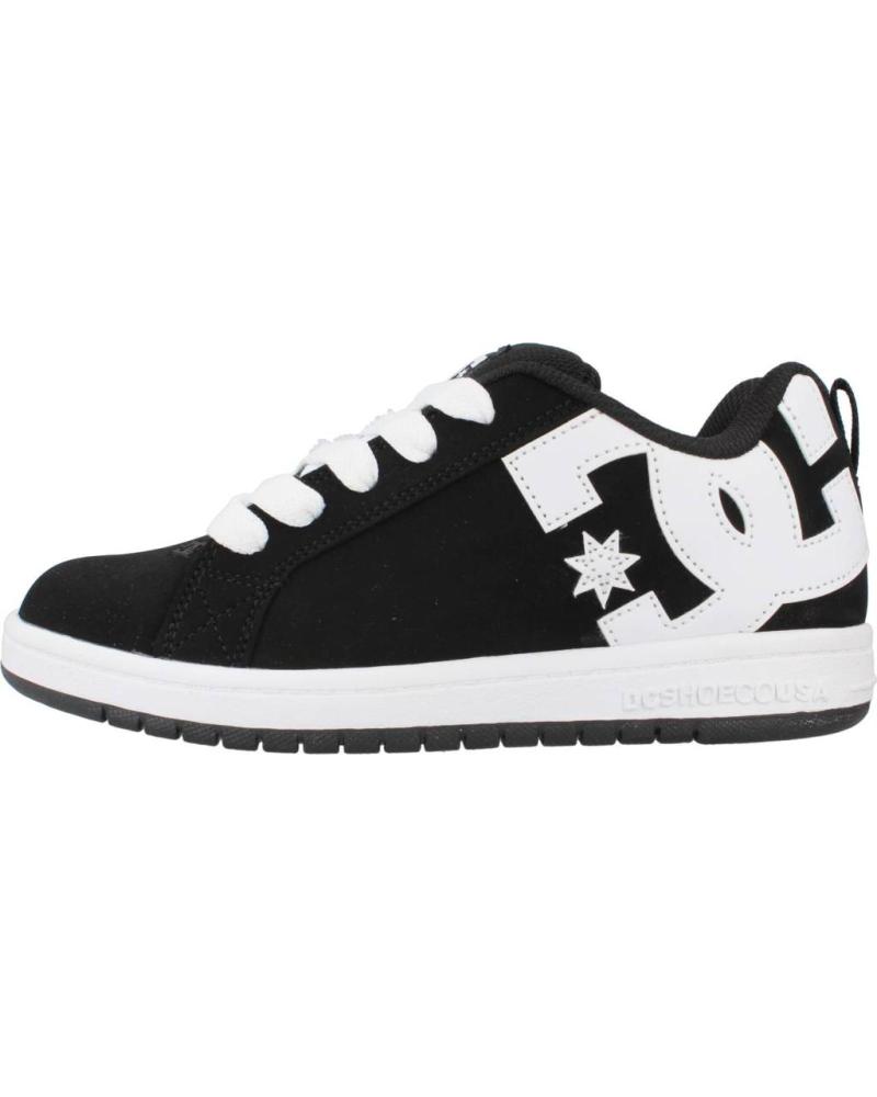 ZAPATILLAS DC SHOES COURT GRAFFIK NEGRAS Y BLANCAS NEGRO
