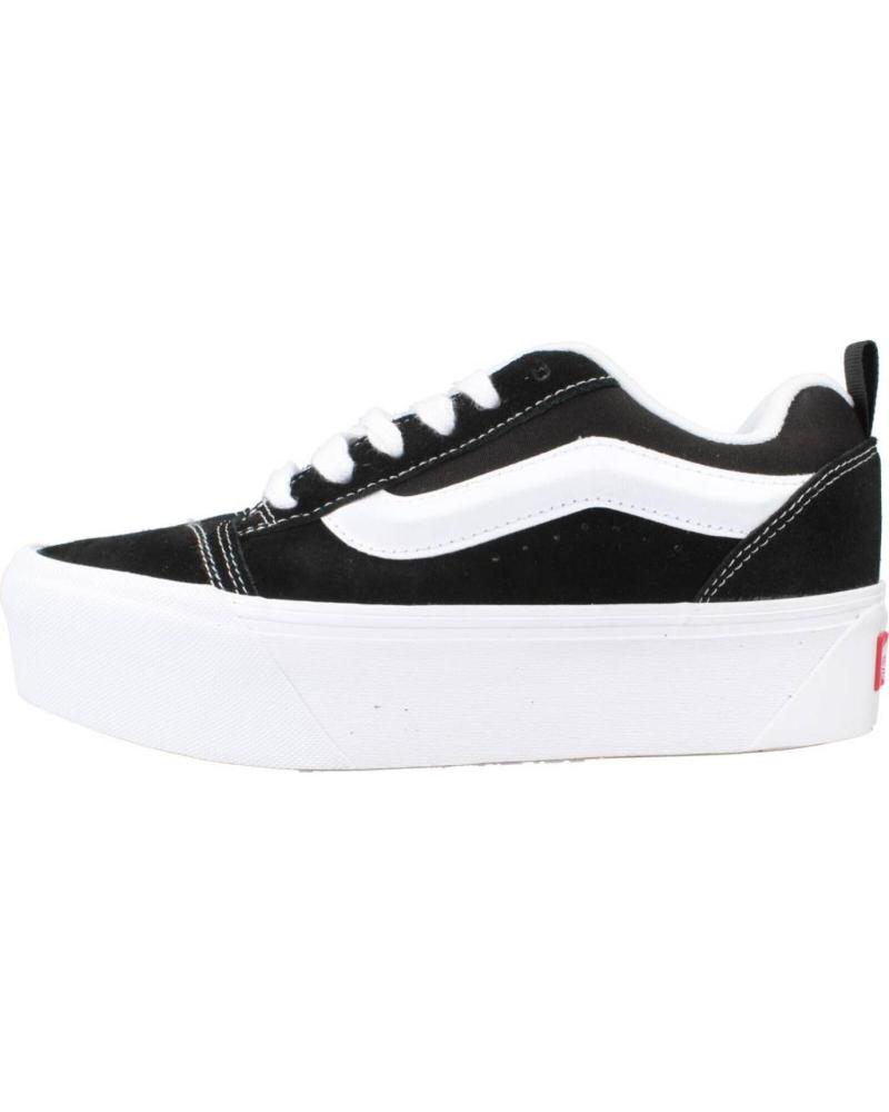 ZAPATILLAS VANS KNU STACK PLATAFORMA MUJER NEGRO NEGRO