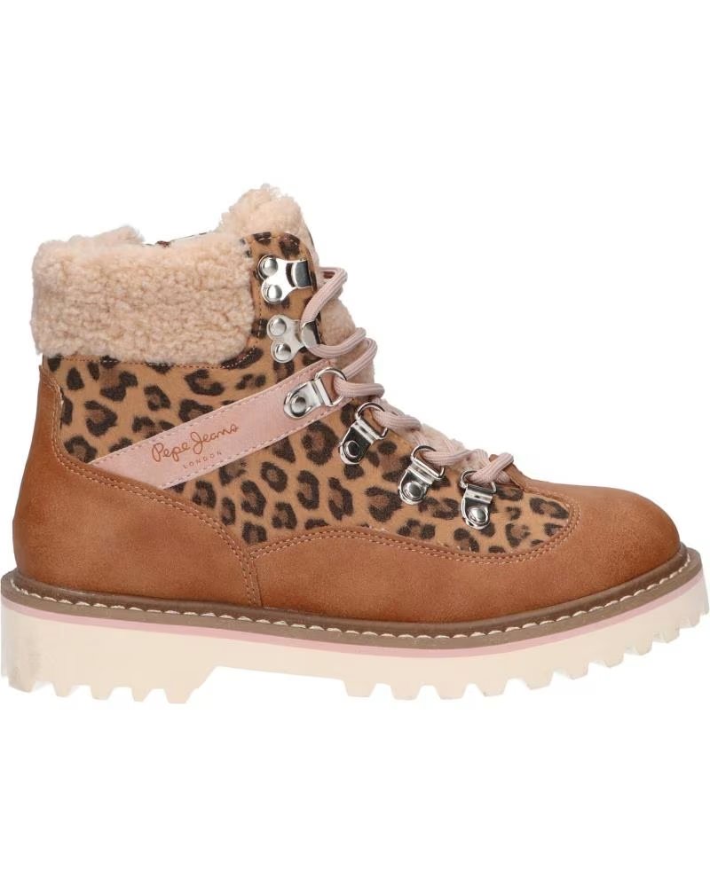 Botas de Mujer y Niña Pepe Jeans PGS50171 Leia Trek 859 Tobacco