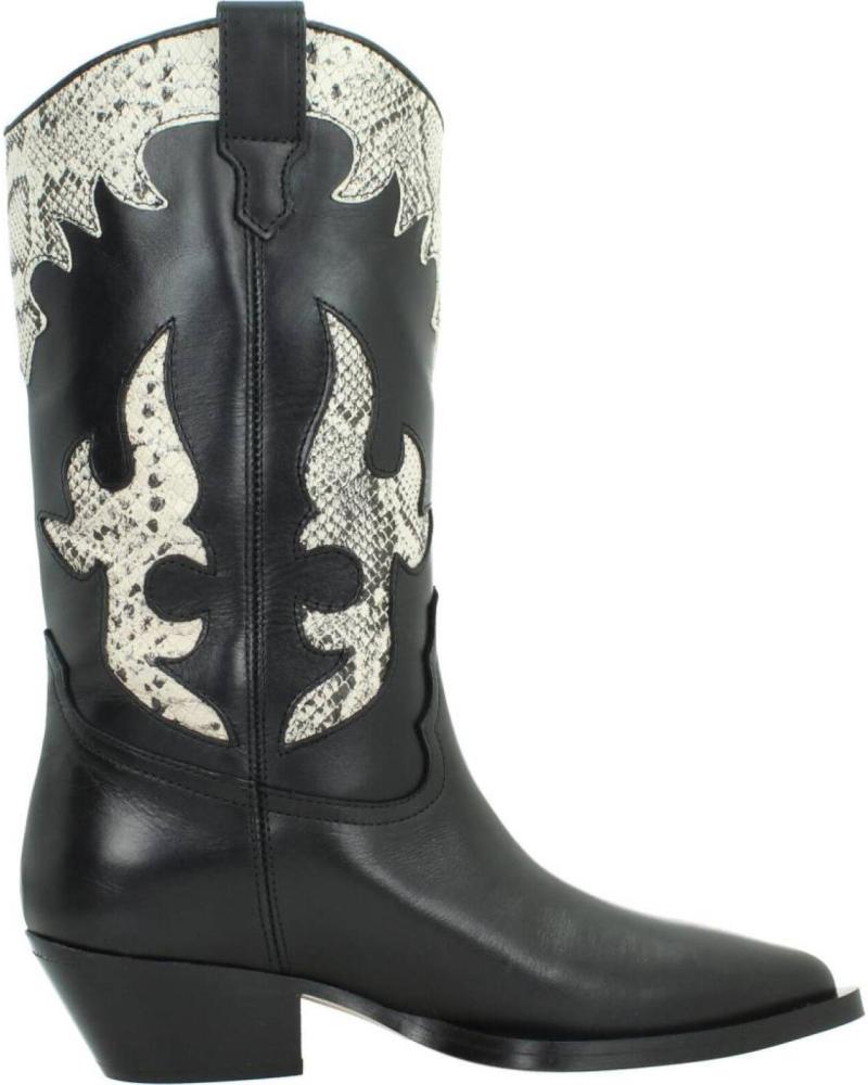 Botas de Mujer ALPE WESTERN 70 NEGRO