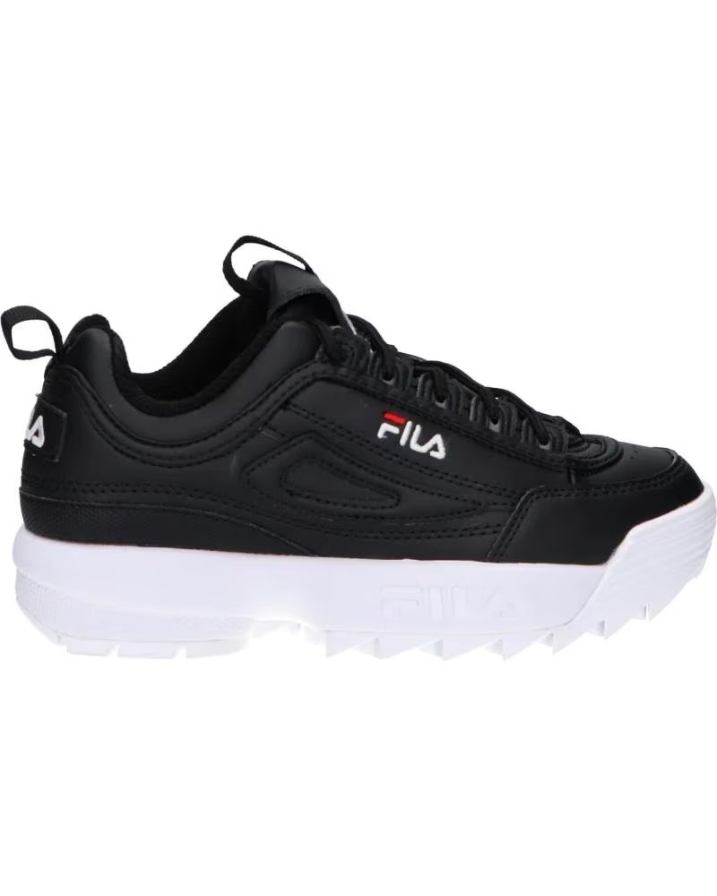 Zapatillas Deporte de Niña y Niño Fila 1010567 25Y Disruptor Black