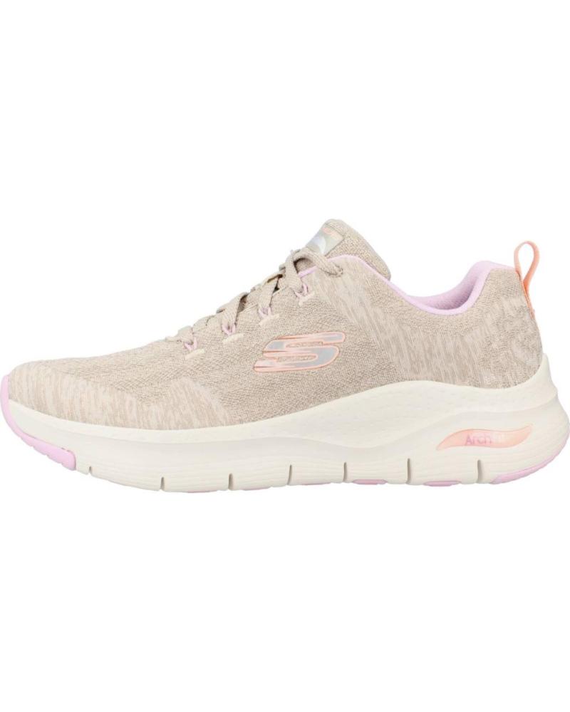 ZAPATILLAS SKECHERS ARCH FIT COMFY WAVE 149414 TPMT ROSA ROSA