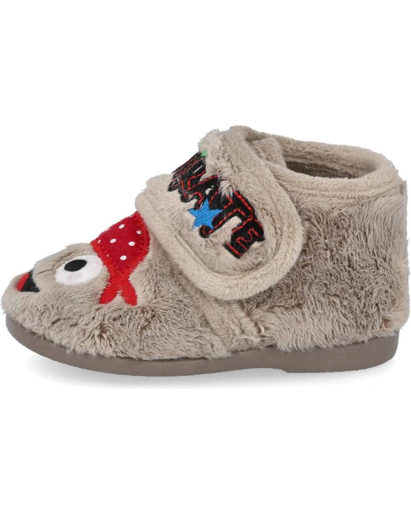 Calzado de casa de Niño VUL-LADI 5109-123 ZAPATILLAS DE CASA NI TAUPE