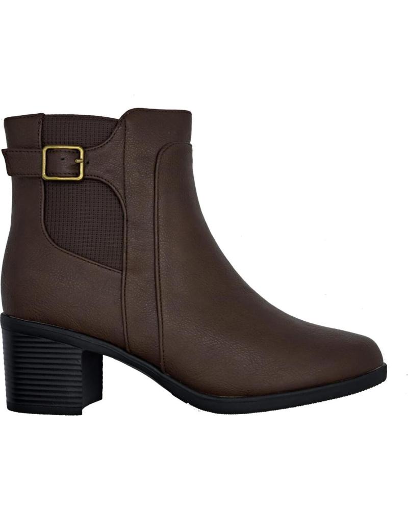 Botines de Mujer DAVINIA BOTIN TACON MUJER MARRóN