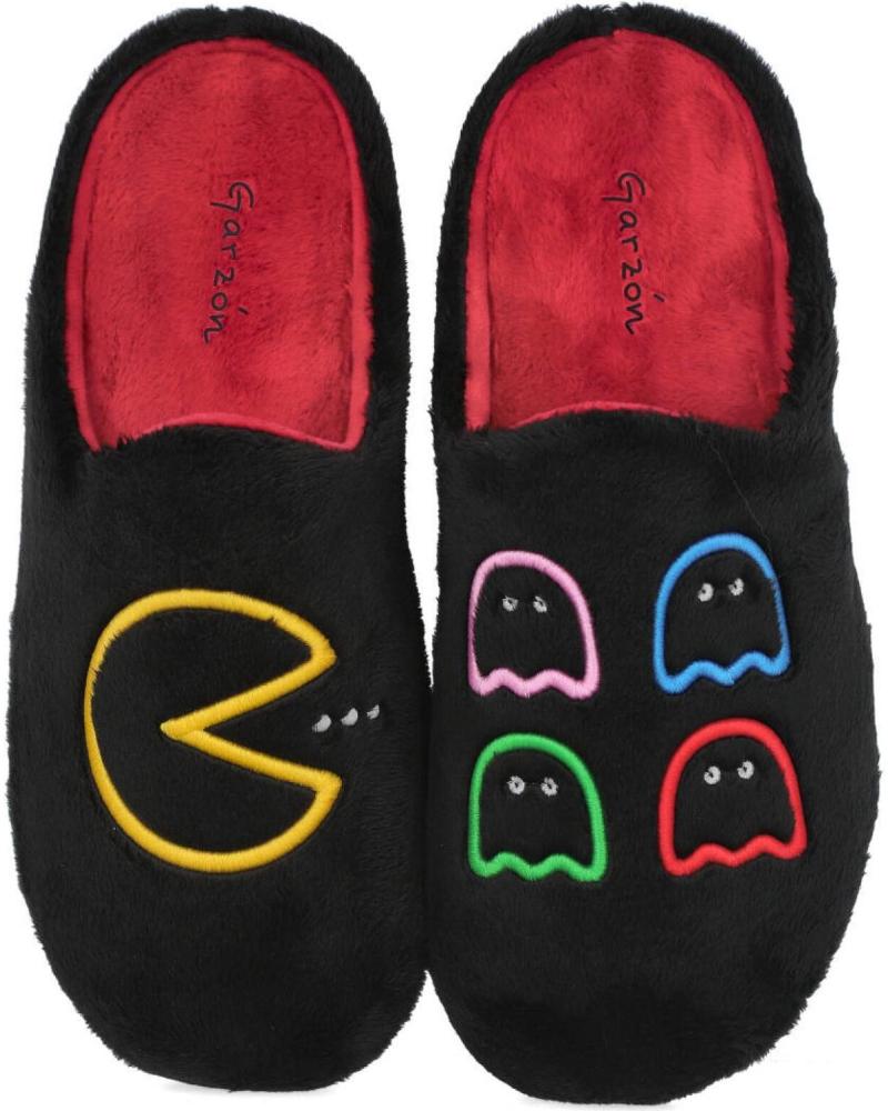 Calzado de casa de Hombre GARZON 8304-275 ZAPATILLAS DE CASA HOMB NEGRO