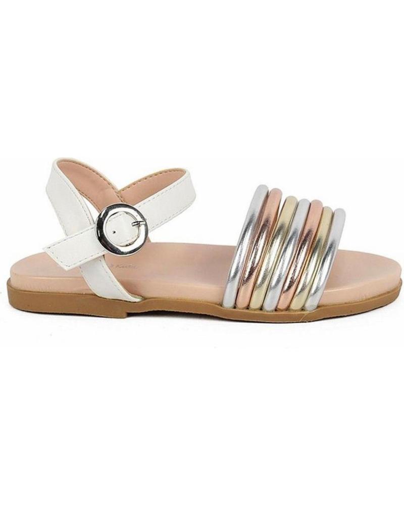 Sandalias de Niña CHIKA10 GUINDA METáLICO
