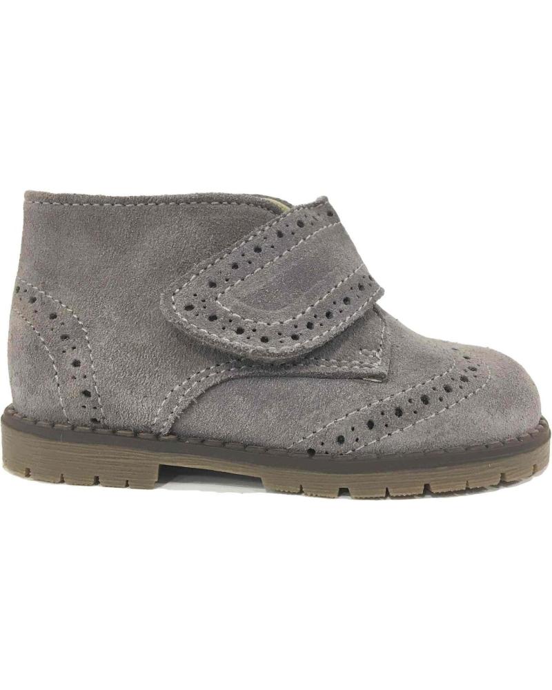 Botines de Niño BOTA PREANDANTE ESTILO OXFORD INGLESA GRIS