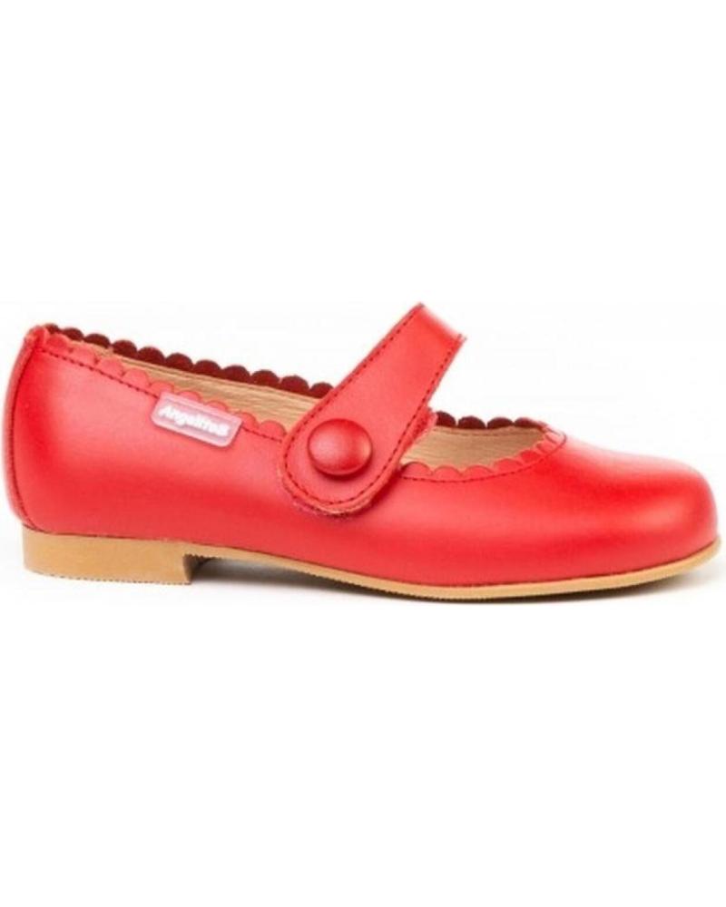 Zapatos de Niña ANGELITOS BAILARINAS 1512 ROJO