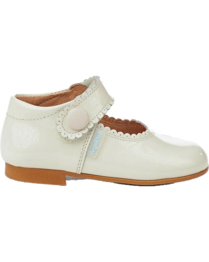 Zapatos de Niña ANGELITOS BAILARINAS 1502 BEIGE