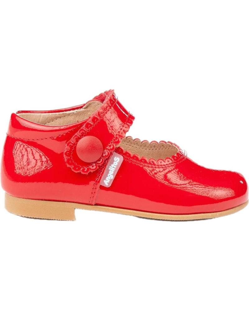 Zapatos de Niña ANGELITOS BAILARINAS 1502 ROJO