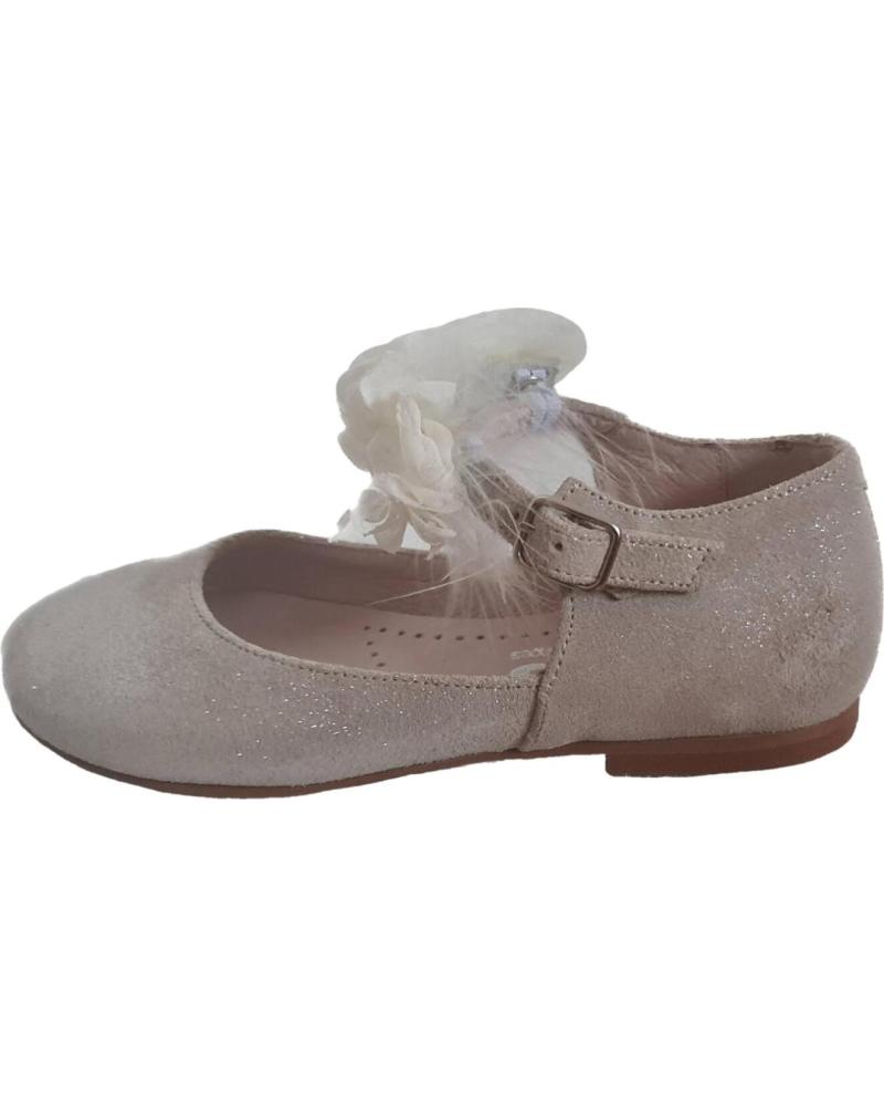 Zapatos de Niña YOWAS BAILARINAS 25501 COMUNION BEIGE