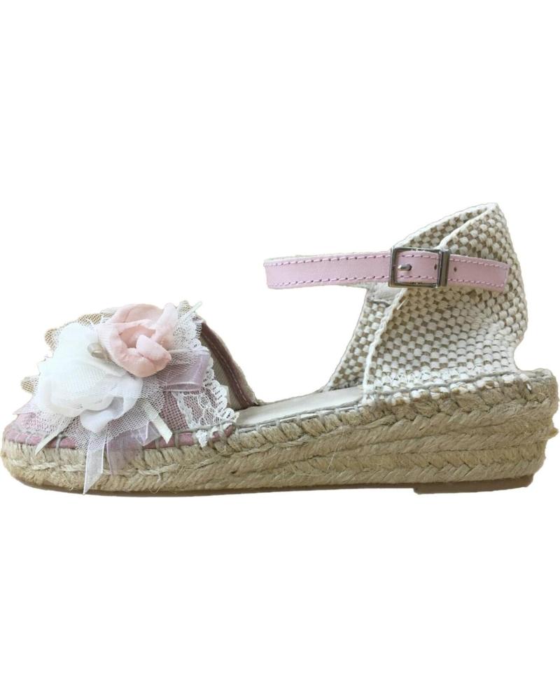 Bailarinas de Niña YOWAS ALPARGATA COMUNION 6-ESP ROSA