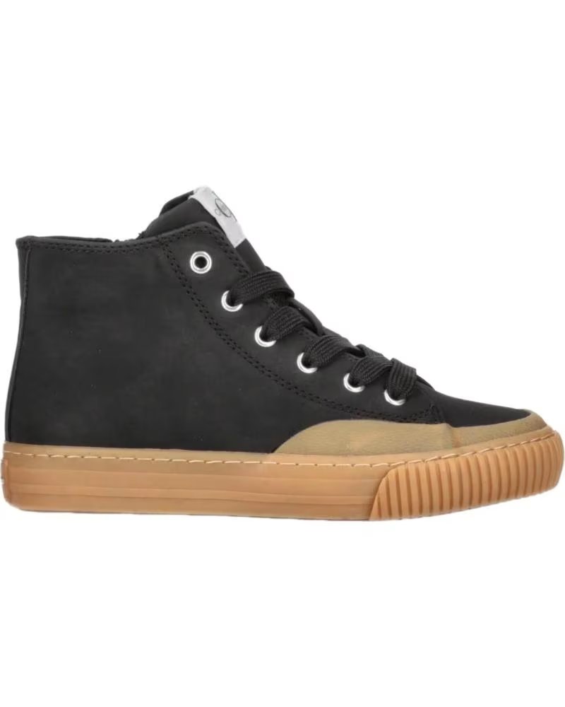 Botines de Niño Calvin Klein V3X9-80371 High Top Lace Negro