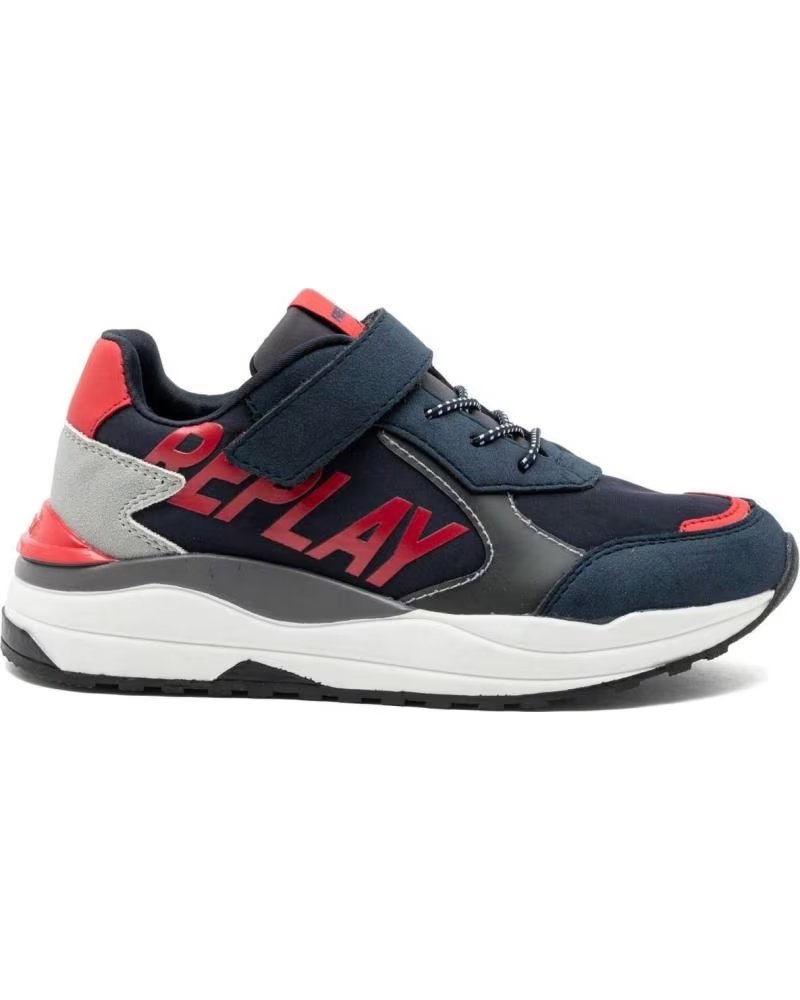 Replay Deportiva Casual Negro