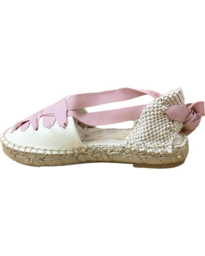 Bailarinas de Niña YOWAS ALPARGATA LINO ROSA