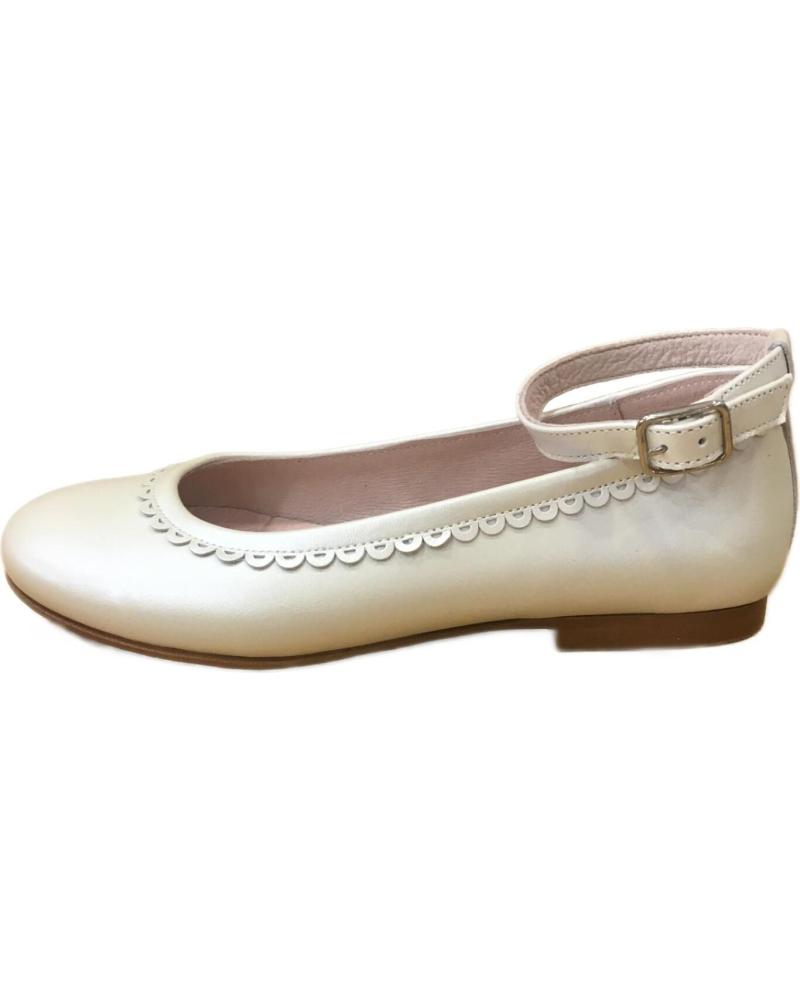 Bailarinas de Niña YOWAS BAILARINAS 25653 COMUNION BLANCO