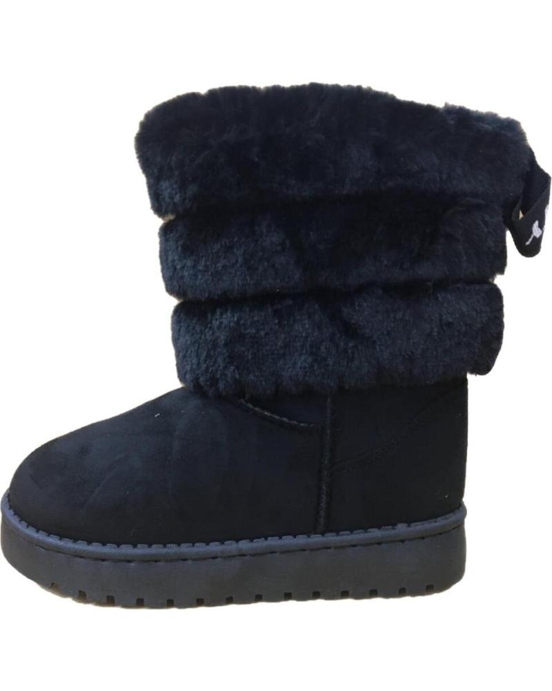 Botas de Niña W21 -S00MS0055 NEGRO