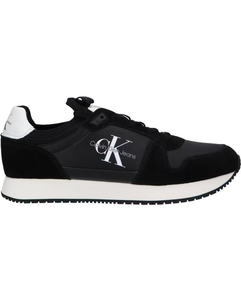 Calvin Klein YM0YM00553 Sock Laceup 0GQ Black-bright White – imagen 3