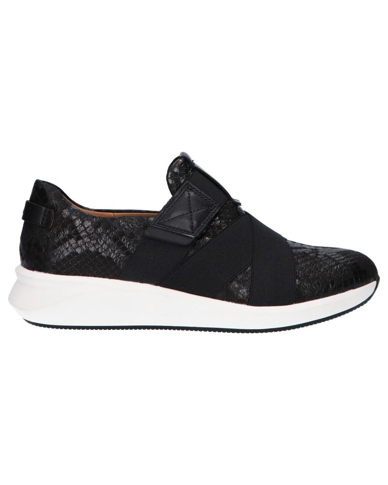 Zapatillas deporte de Mujer CLARKS UN RIO STRAP BLACK SNAKE