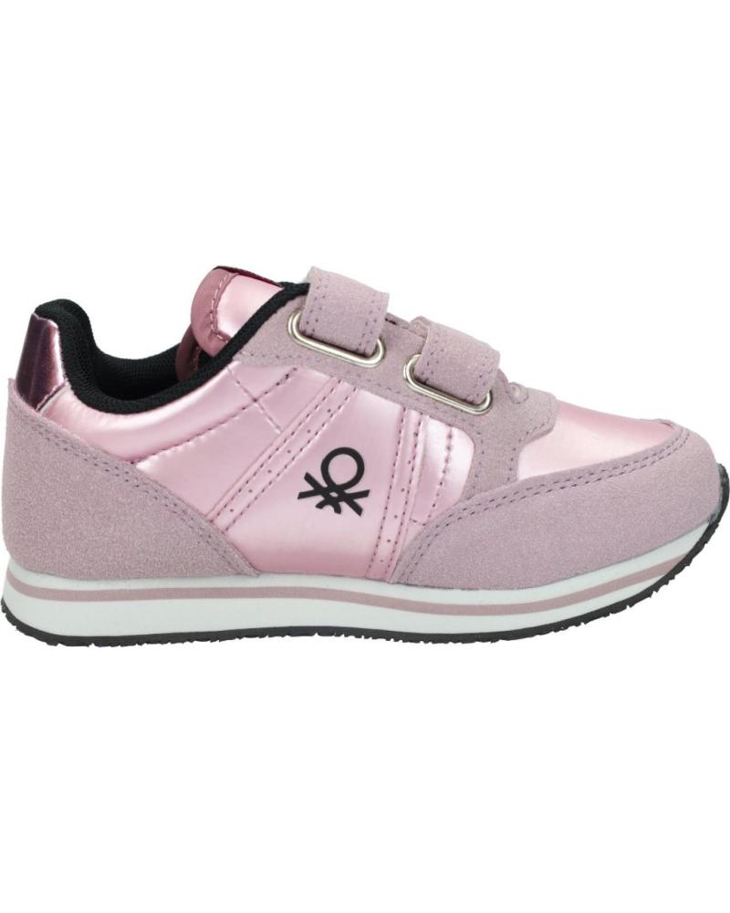 Deportivas de Niña BENETTON BTK223106 ROSA