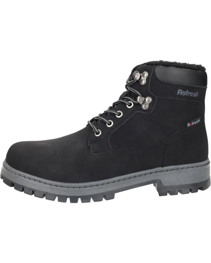 Botines de Hombre REFRESH 170026 NEGRO