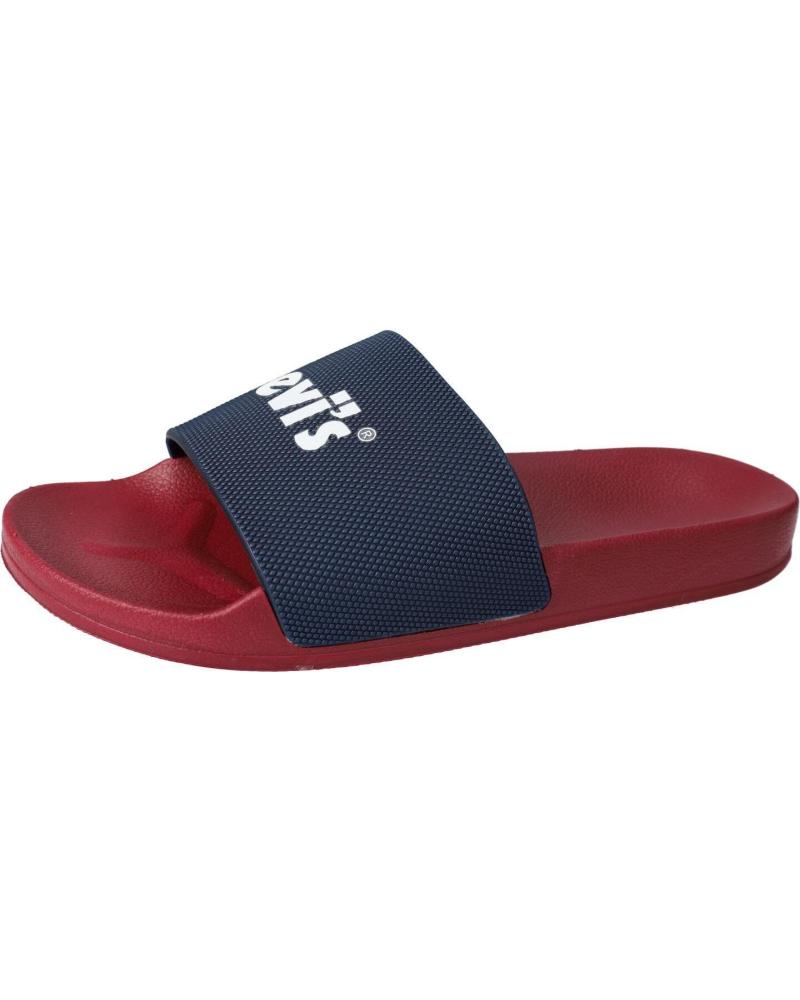 CHANCLAS LEVI'S 234222 AZUL MARINO Y ROJAS NAVY