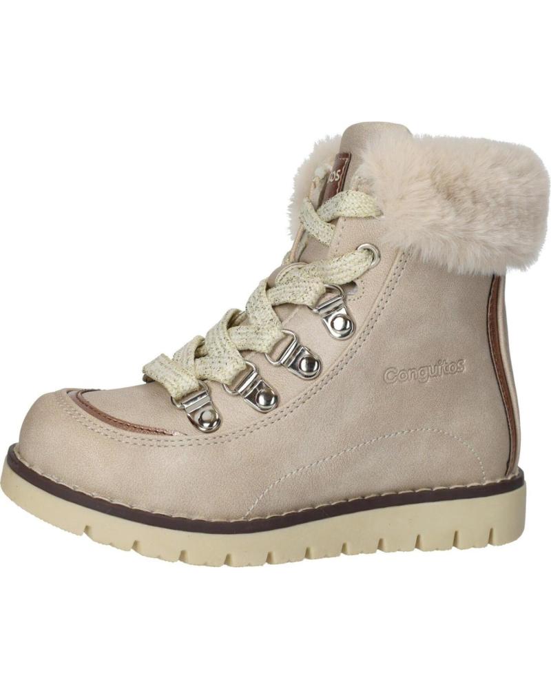 Botines de Niña CONGUITOS COSH113030 BEIGE