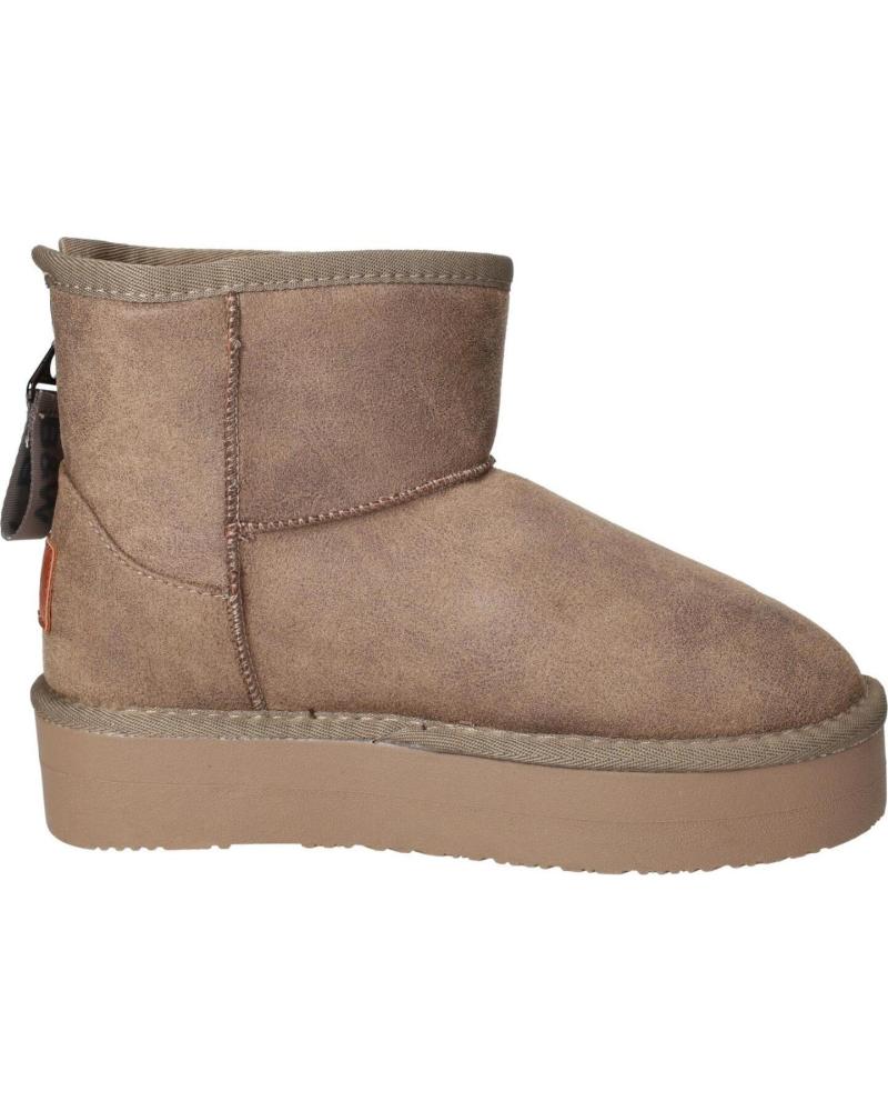 BW BREAK WALK BOTAS CORTAS AUSTRALINA ZIPPER BJSH543003 MARRÓN TAUPE TAUPE