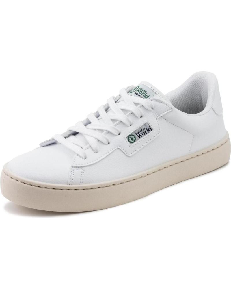 Zapatillas deporte de Hombre NATURAL WORLD ZAPATILLA UNISEX VEGANA 8802 U CALI DE BLANCO