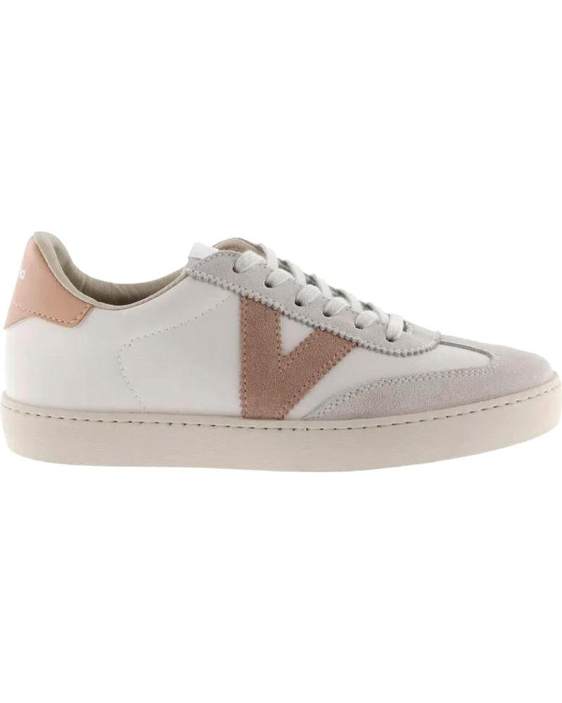 ZAPATILLAS VICTORIA BERLIN 1126184 CON DETALLES EN SERRAJE CUARZO